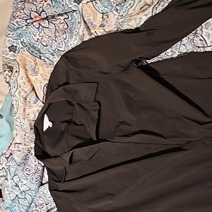 Time & tru Button Dress shirt 2x [20] black